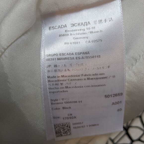 Escada geometric print blazer - Picture 12 of 15